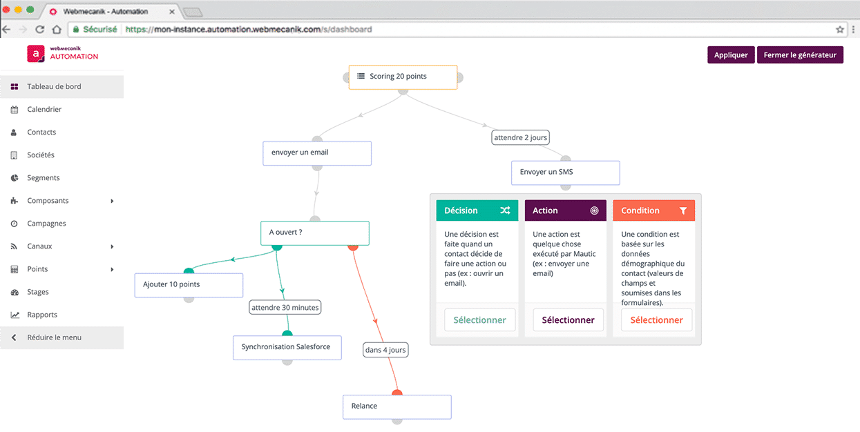 Campagne marketing automation